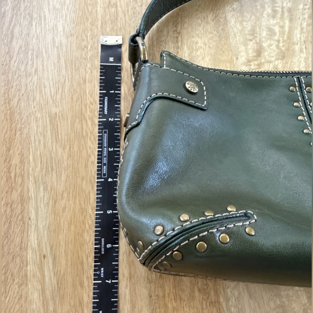 Michael Kors Astor Green Shoulder Bag original - Picture 4 of 16
